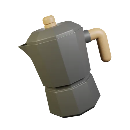 Moka Pot  3D Icon