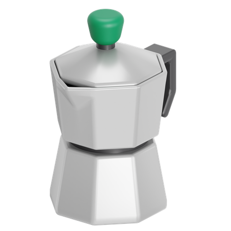 Moka pot  3D Icon