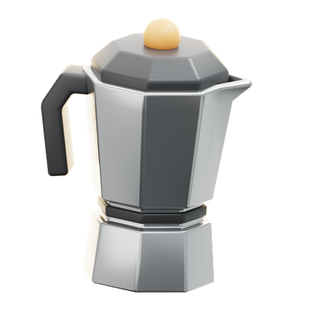 Moka Pot  3D Icon