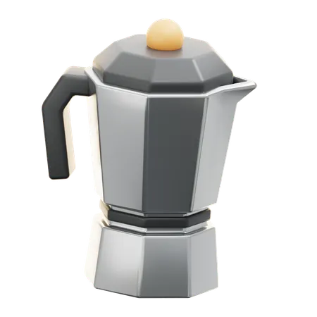 Moka Pot  3D Icon