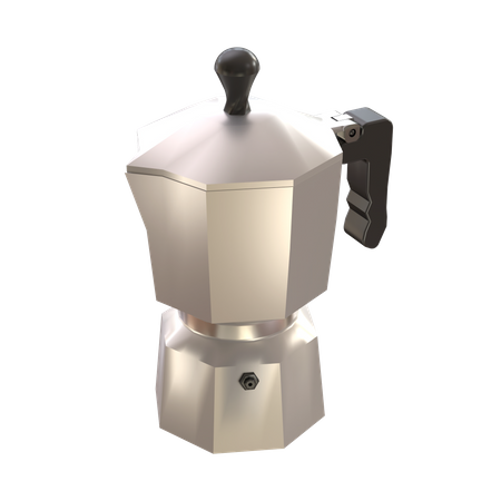 Moka Pot  3D Icon