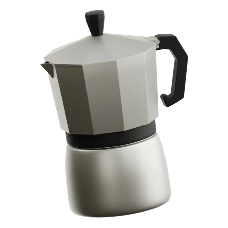 Mokapot  3D Icon