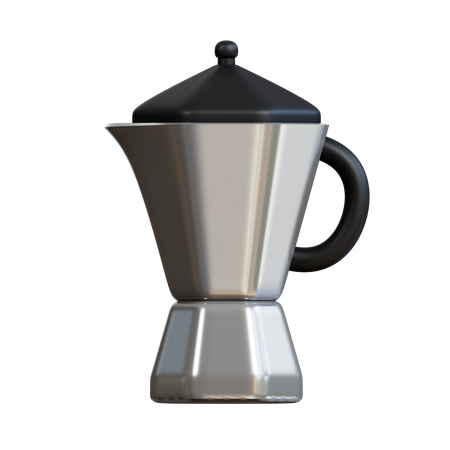 Mokapot  3D Icon