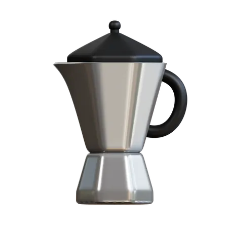 Mokapot  3D Icon