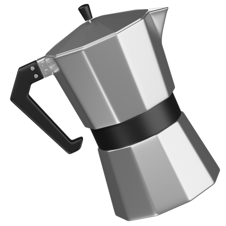 Mokapot  3D Icon