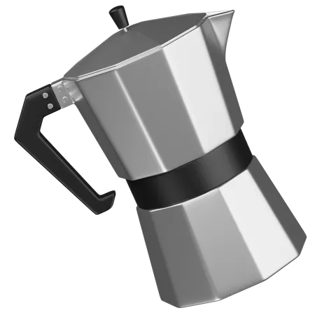 Mokapot  3D Icon