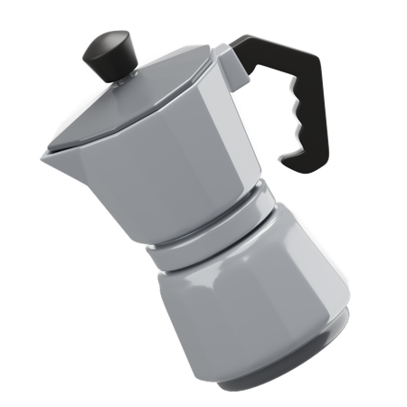 Mokapot  3D Icon