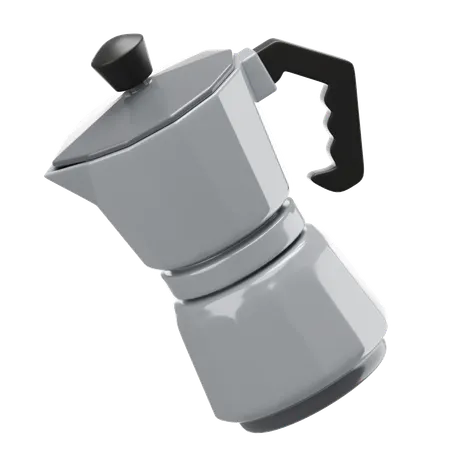 Mokapot  3D Icon