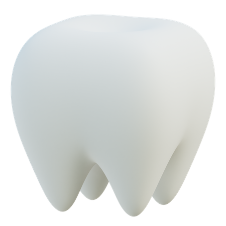 Molar Tooth  3D Icon