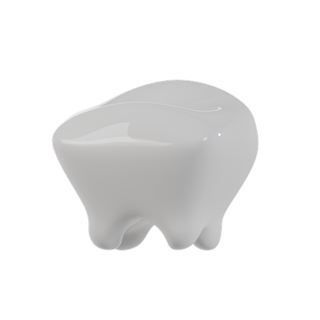 Molar Tooth  3D Icon