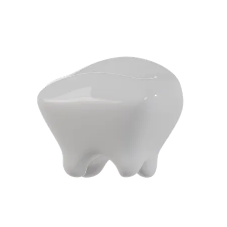 Molar Tooth  3D Icon