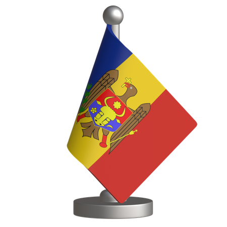 Moldávia  3D Icon