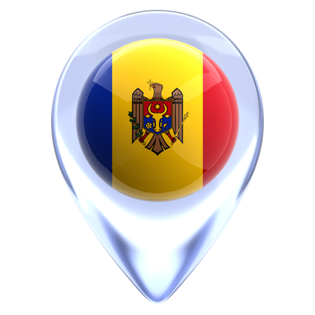 Moldavie  3D Icon