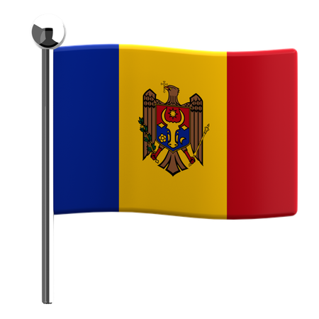 Moldavie  3D Icon