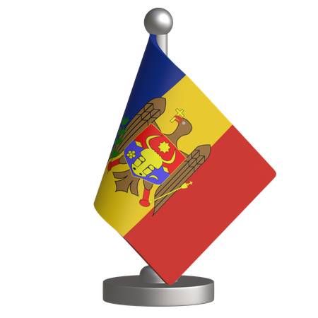 Moldova  3D Icon