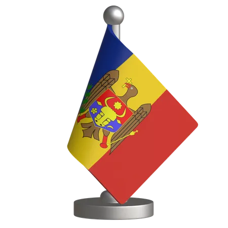 Moldova  3D Icon