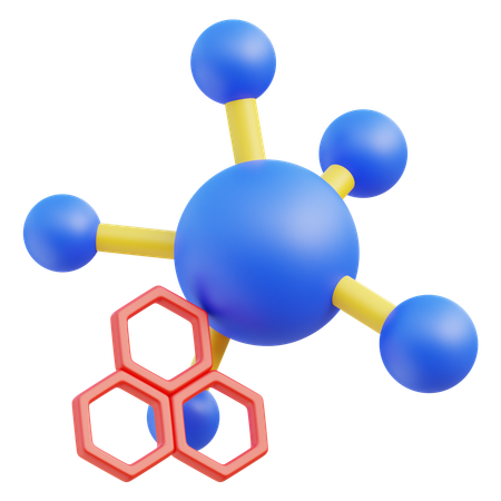 Molécula  3D Icon