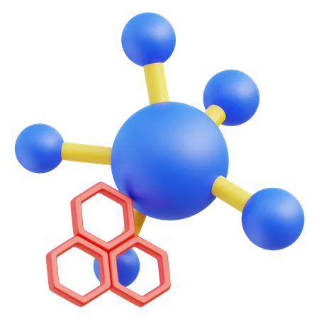 Molécula  3D Icon