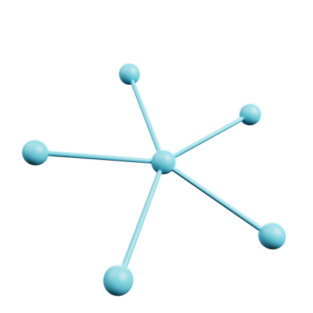 Molécula  3D Illustration