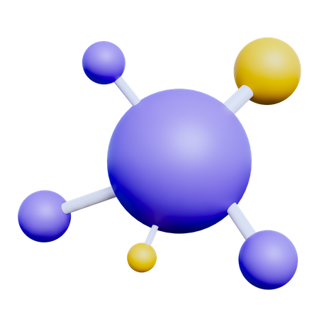 Molécula  3D Icon
