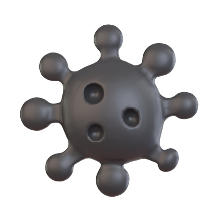 Molécula de virus  3D Icon