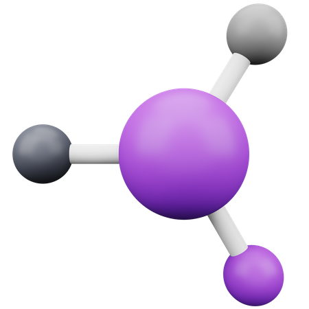 Moléculaire  3D Icon