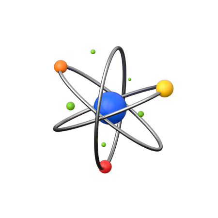 分子物理学  3D Icon