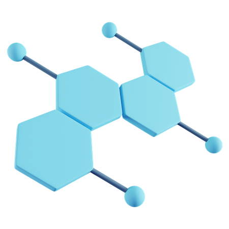 Molecular structure  3D Icon