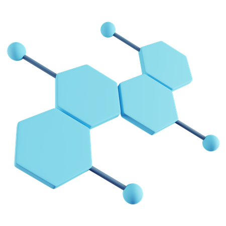 Molecular structure  3D Icon