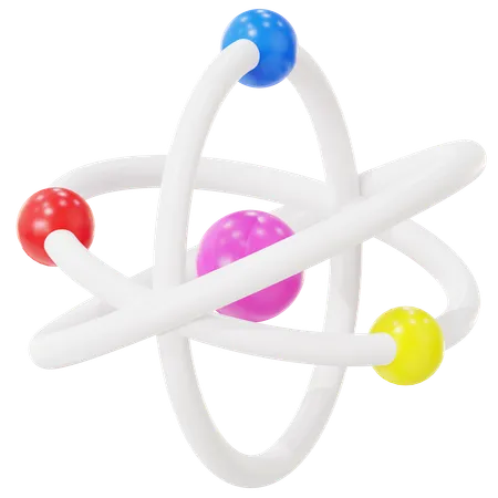 Molecular Structure  3D Icon