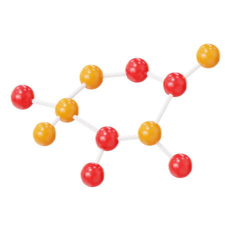 Molecular Structure  3D Icon