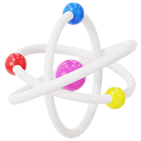 Molecular Structure  3D Icon