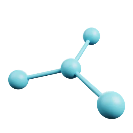 Molecular Structure  3D Illustration