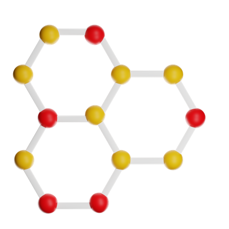 Molecule  3D Icon