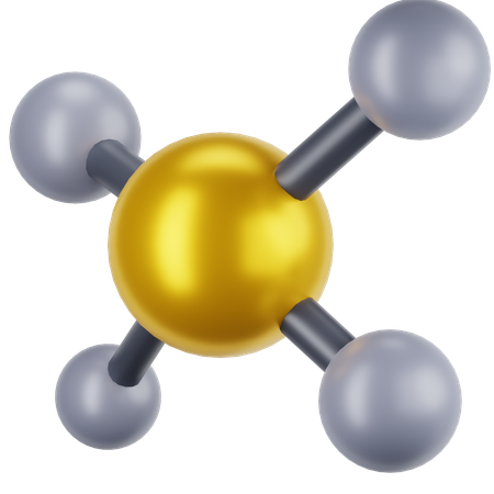 Molecule  3D Icon