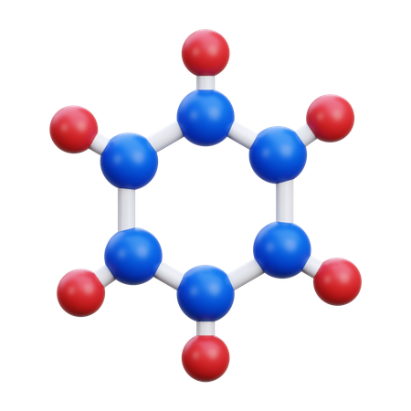 Molecule  3D Icon
