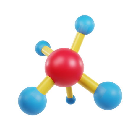 Molecule  3D Icon