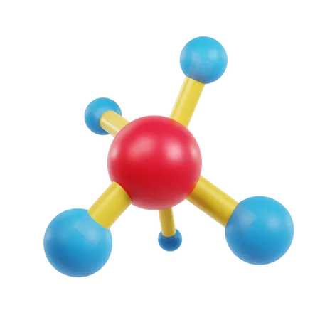 Molecule  3D Icon