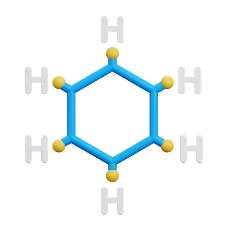 Molecule  3D Icon