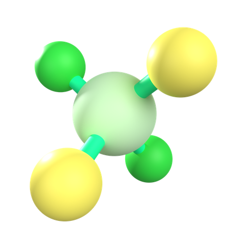 Molecule  3D Icon