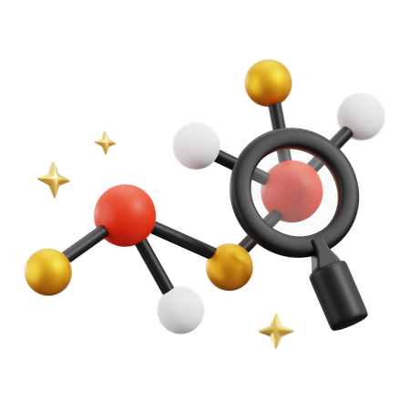 Molecule  3D Icon