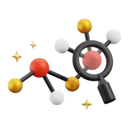 Molecule  3D Icon