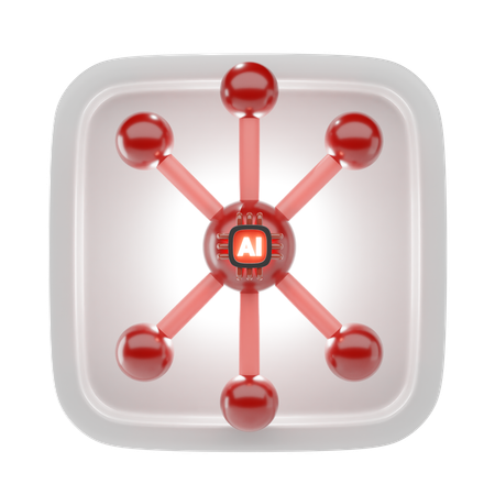 Molecule  3D Icon