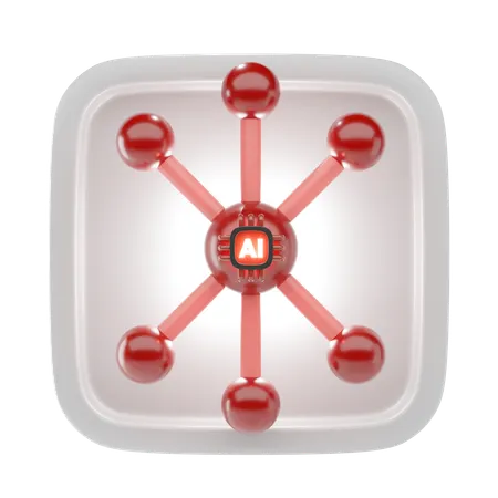 Molecule  3D Icon