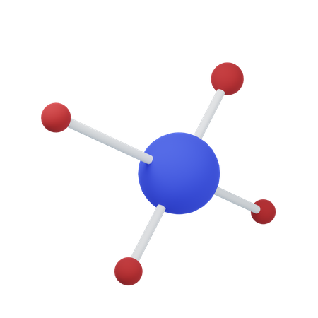 Molecule  3D Icon