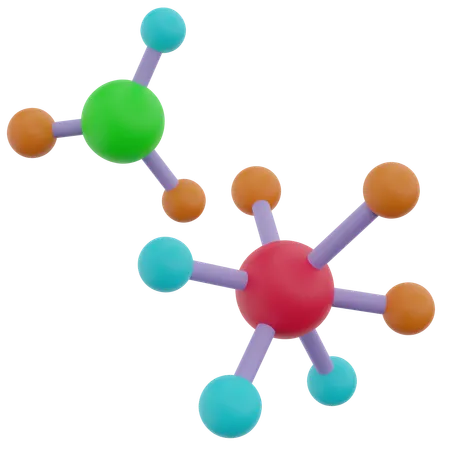 Molecule  3D Illustration