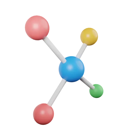 Molecule  3D Illustration