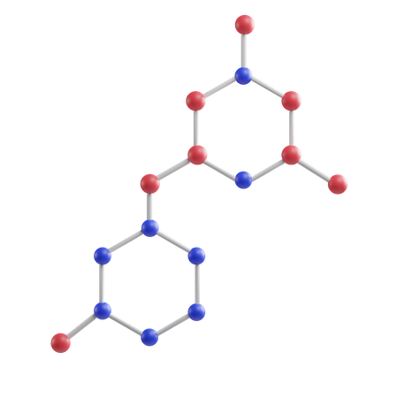 Molecule  3D Illustration