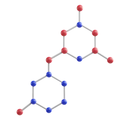 Molecule  3D Illustration