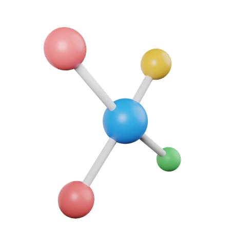 Molecule 3D Illustration